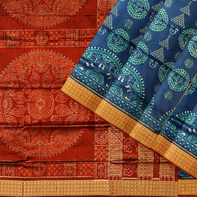 Sambalpuri Silk Saree - Bandha