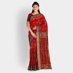 Sambalpuri Silk Saree - Bandha