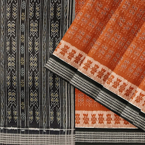Sambalpuri Cotton Saree - Bandha Design