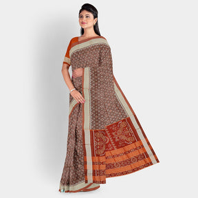 Sambalpuri Silk Saree - Paper Design